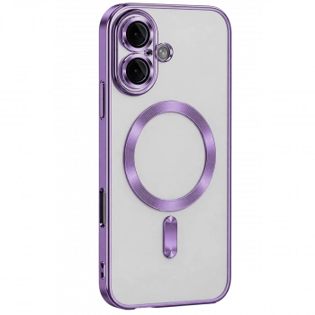 Apple İphone 16 Kılıf Kross Magneticsafe Kapak - Mor