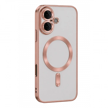 Apple İphone 16 Kılıf Kross Magneticsafe Kapak - Rose