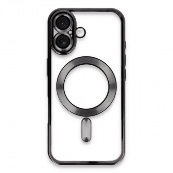 Apple İphone 16 Kılıf Kross Magneticsafe Kapak - Siyah
