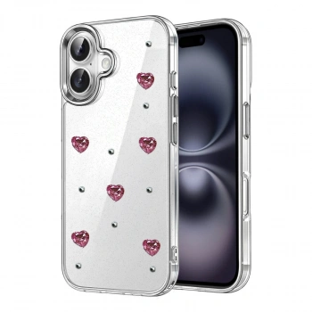 Apple İphone 16 Plus Fiyonk Desenli Kapak - Desen 3