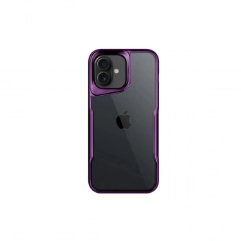 Apple İphone 16 Plus Kılıf Boyi Silikon Kapak - Derin Mor