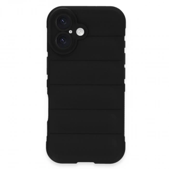 Apple İphone 16 Plus Kılıf Optimum Silikon - Siyah