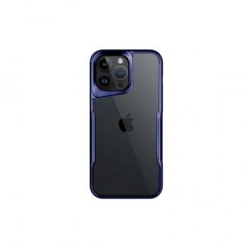 Apple İphone 16 Pro Kılıf Boyi Silikon Kapak - Lacivert