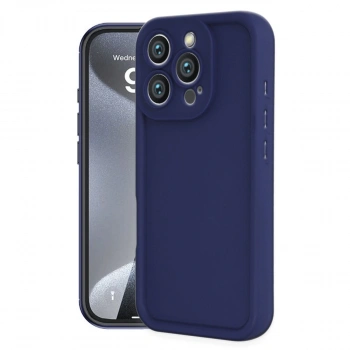 Apple İphone 16 Pro Kılıf Viera Silikon - Lacivert