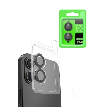 Apple İphone 16 Raze Metal Kamera Lens - Siyah