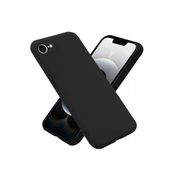 Apple İphone 16e Kılıf First Silikon - Siyah