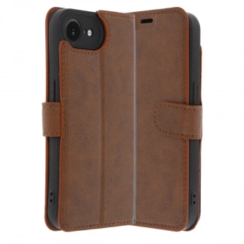 Apple İphone 16e Kılıf Trend S Plus Kapaklı Kılıf - Taba