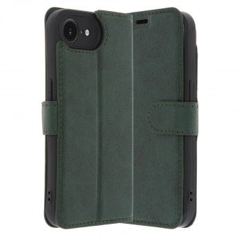 Apple İphone 16e Kılıf Trend S Plus Kapaklı Kılıf - Yeşil