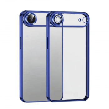 Apple İphone 17 Air Razer Lensli Silikon - Lacivert