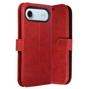 Apple İphone 17 Air Trend S Plus Kapaklı Kılıf - Kırmızı