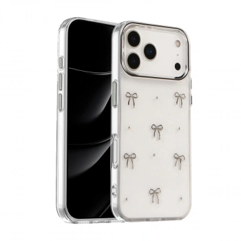 Apple İphone 17 Pro Fiyonk Desenli Kapak - Desen 5