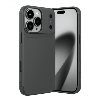 Apple İphone 17 Pro Max Auto Focus Karbon Kapak - Gri