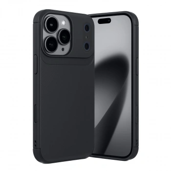 Apple İphone 17 Pro Max Auto Focus Karbon Kapak - Siyah