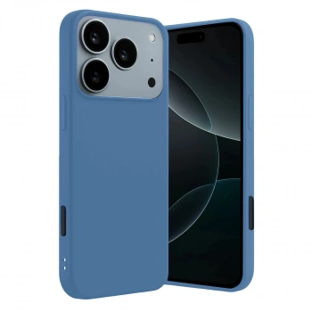 Apple İphone 17 Pro Max First Silikon - Mavi