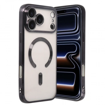 Apple İphone 17 Pro Max Kross Magneticsafe Kapak - Siyah