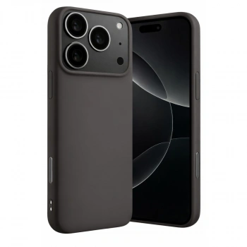 Apple İphone 17 Pro Max Nano İçi Kadife Silikon - Gri