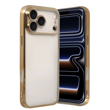 Apple İphone 17 Pro Max Razer Lensli Silikon - Gold