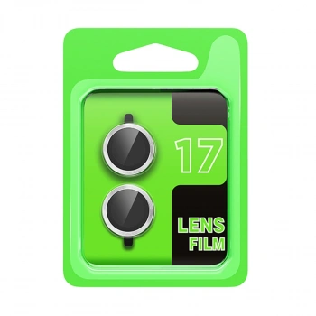 Apple İphone 17 Raze Metal Kamera Lens - Gümüş