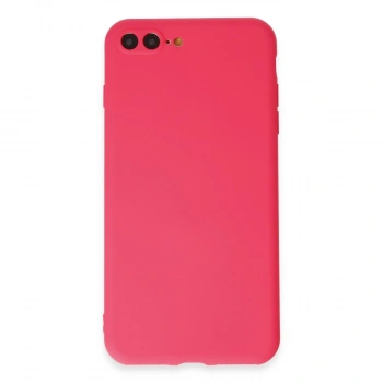 Apple İphone 7 Plus Kılıf First Silikon - Pembe