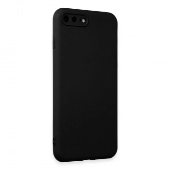 Apple İphone 7 Plus Kılıf First Silikon - Siyah