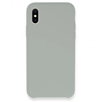 Apple İphone Xs Max Kılıf Lansman Legant Silikon - Açık Gri