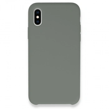 Apple İphone Xs Max Kılıf Lansman Legant Silikon - Gri