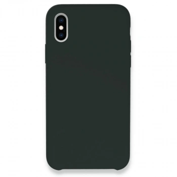 Apple İphone Xs Max Kılıf Lansman Legant Silikon - Koyu Yeşil