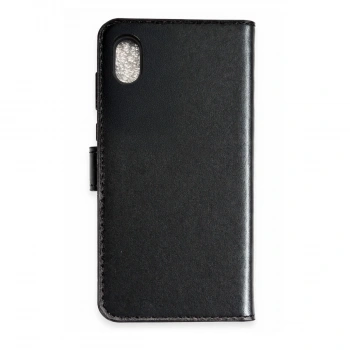 Apple İphone Xs Max Trend S Plus Kapaklı Kılıf - Siyah