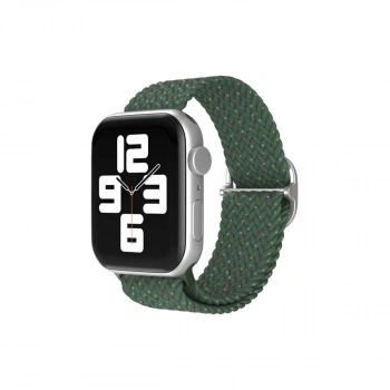Apple Watch 38mm  Kordon - Benekli Koyu Yeşil