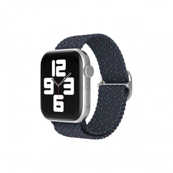 Apple Watch 38mm  Kordon - Benekli Lacivert