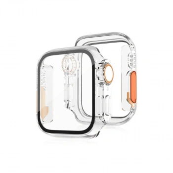 Apple Watch 40mm Watch 49mm Kasa Dönüştürücü Ve Ekran Koruyucu - Şeffaf