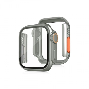 Apple Watch 41mm Watch 49mm Kasa Dönüştürücü Ve Ekran Koruyucu - Yıldız Işığı