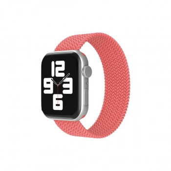 Apple Watch 42mm Ayarlı Solo Silikon Kordon - Pembe