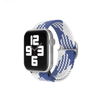 Apple Watch 42mm  Kordon - Mavi-beyaz