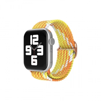 Apple Watch 42mm  Kordon - Turuncu-sarı
