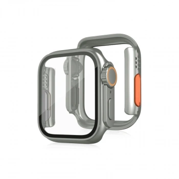 Apple Watch 44mm Watch 49mm Kasa Dönüştürücü Ve Ekran Koruyucu - Yıldız Işığı