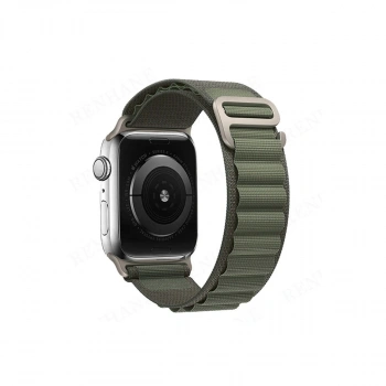 Apple Watch Ultra 49mm Mountain Kordon - Yeşil