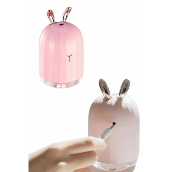 Aromaterapi Hava Nemlendirici Dekoratif Usb Şarjlı Tavşan Nemlendirici