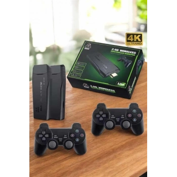 Atari 2.4g Uyumlu Kablosuz Çift Kol Game Stick