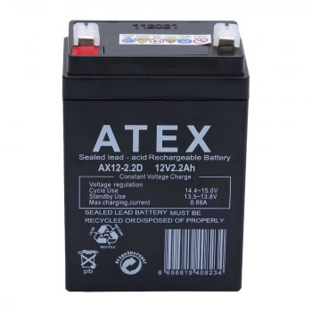 Atex Ax12-2.2 12v 2.2ah Dik Akü