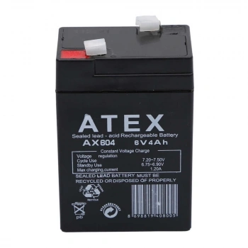 Atex Ax604 6v 4ah Akü