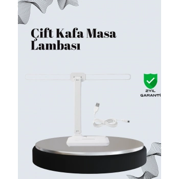 Ayarlanabilir Açıya Sahip Masa Lambası | Kademeli Işık Seviyesi, Modern Ve Kompakt Tasarım