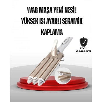 Ayarlanabilir Isı Ayarıyla Profesyonel Bukle Maşası – Hızlı Ve Nazik Şekillendirme