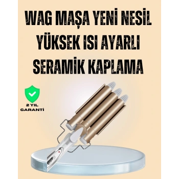 Ayarlanabilir Isı Ayarıyla Profesyonel Bukle Maşası – Hızlı Ve Nazik Şekillendirme