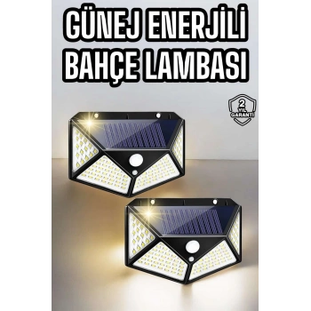 Bahçe Havuz Güneş Enerjili Solar Işıklandırma Sensörlü Bahçe Aydınlatma