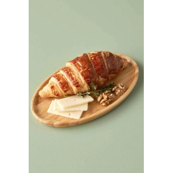 Bambu Sunum Tabak (24X15 Cm)Bs2415 (599)