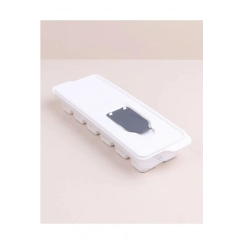 Bas Parmak Silikon Buz Kalıbı 12 Bölmeli Buz Kalıbı Silikon Buzluk (599)