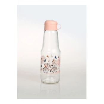 Bisiklet Desenli Meyve Suyu Şişesi 1000 Ccbms1000 (599)