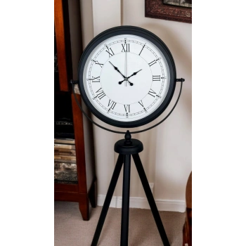 Black Elite Tripod Ayaklı Saat