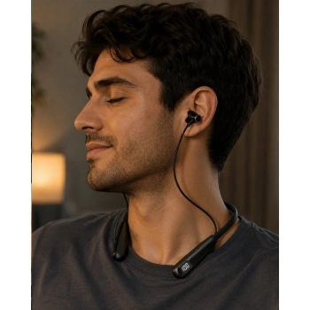 Bluetooth 5.3 Boyun Askılı Kulaklık Düşük Gecikmeli Manyetik Tasarım